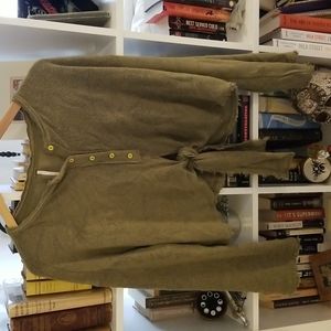 Free People Cropped Sweater